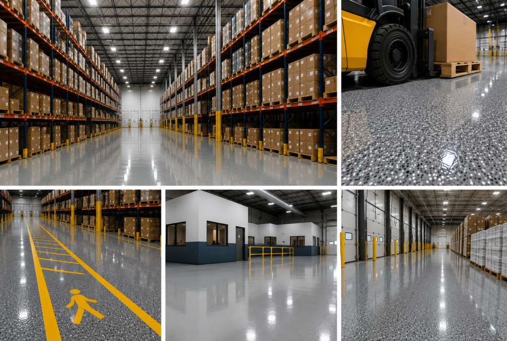 Professional industrial floor coatings in Salt Lake
