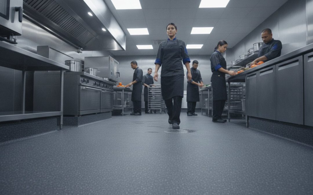 Non-Slip Coatings for Commercial Kitchens: Safety Guide
