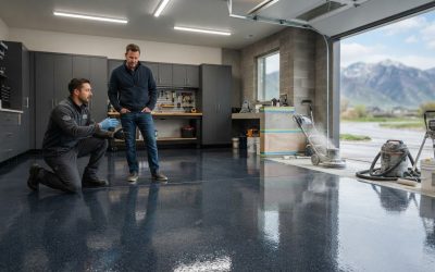 Polyaspartic Garage Floor Coating: A Northern Utah Homeowner’s Guide
